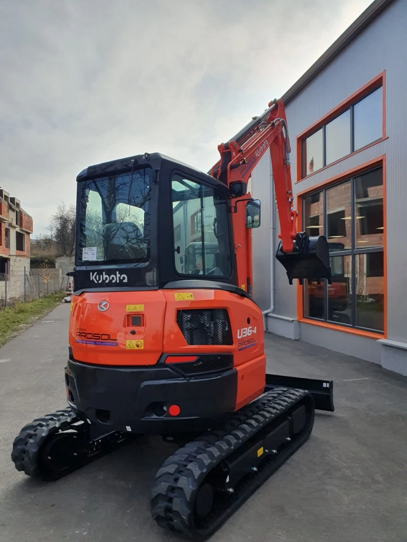 Багер Kubota U36-4, снимка 4 - Индустриална техника - 48248354