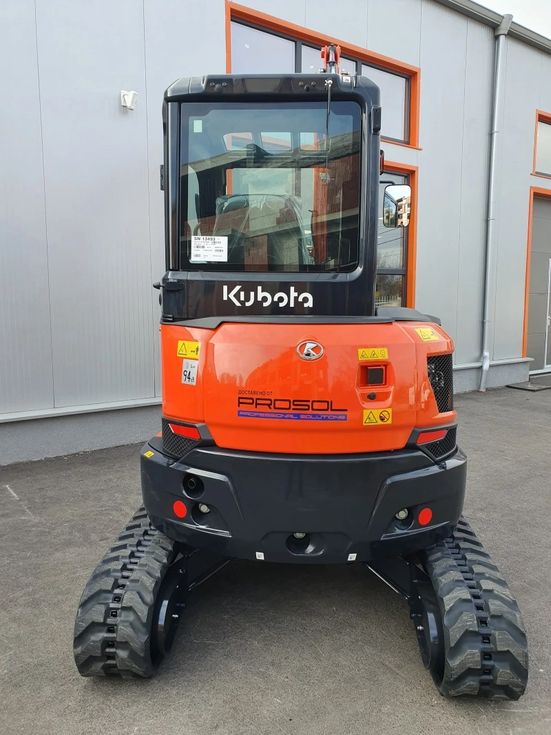 Багер Kubota U36-4, снимка 6 - Индустриална техника - 48248354