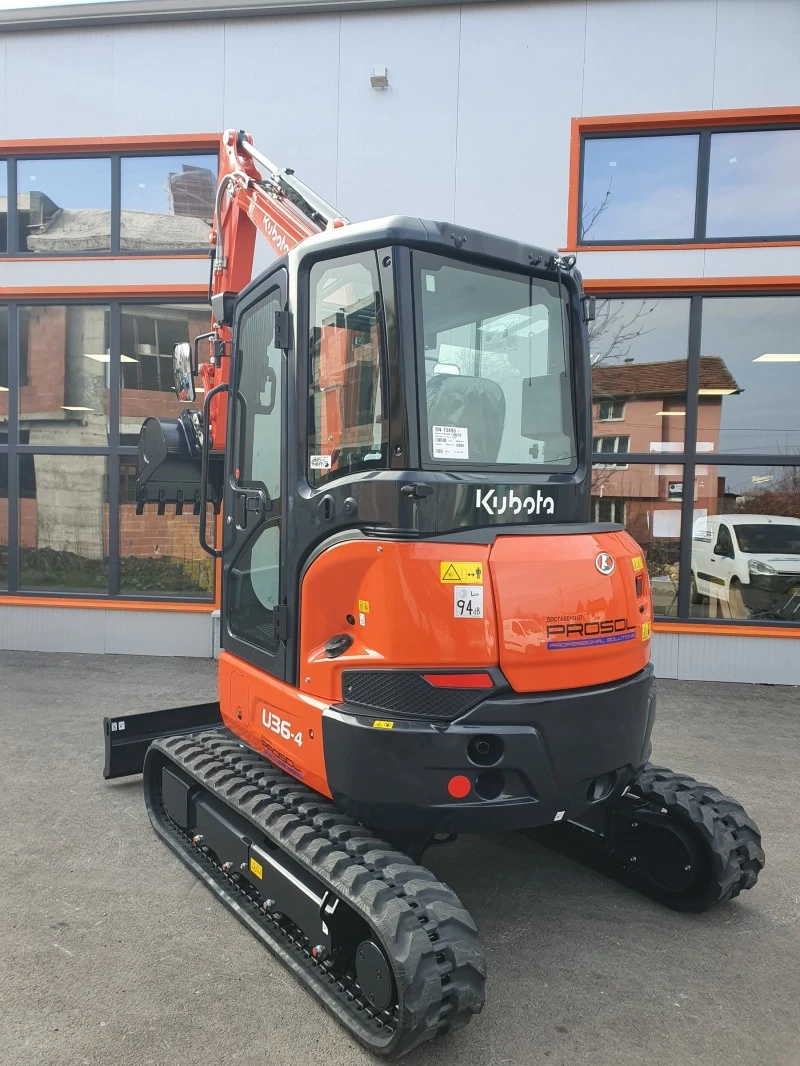 Багер Kubota U36-4, снимка 7 - Индустриална техника - 48248354