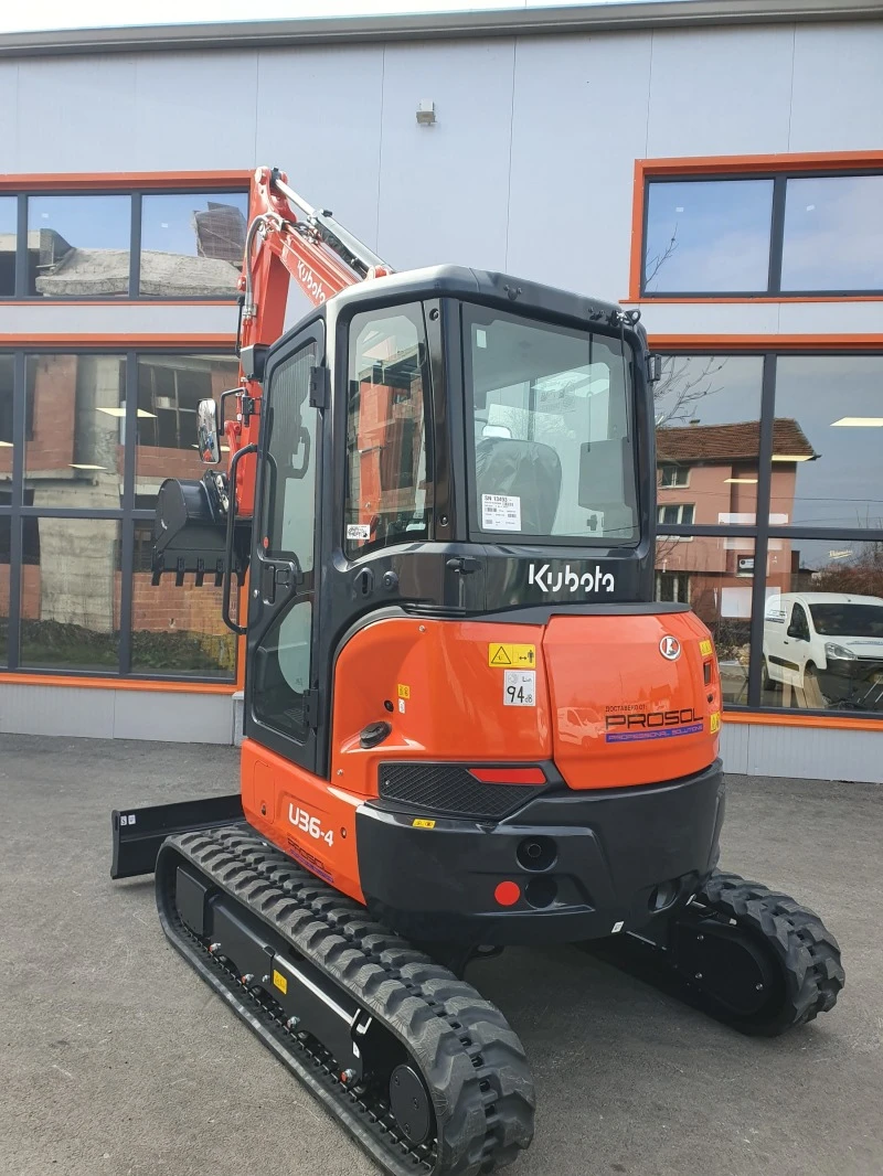 Багер Kubota U36-4, снимка 5 - Индустриална техника - 48248354