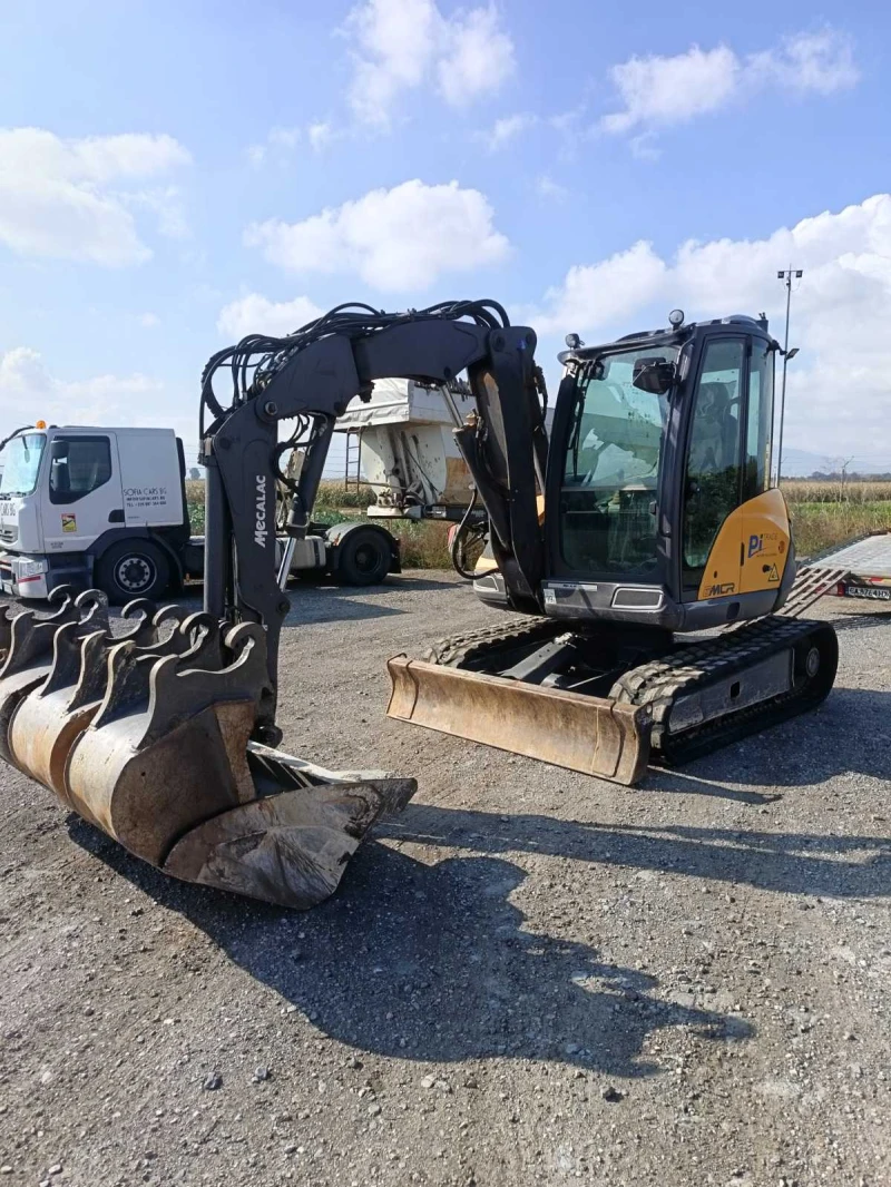 Багер MECALAC 6MCR, снимка 7 - Индустриална техника - 52185420