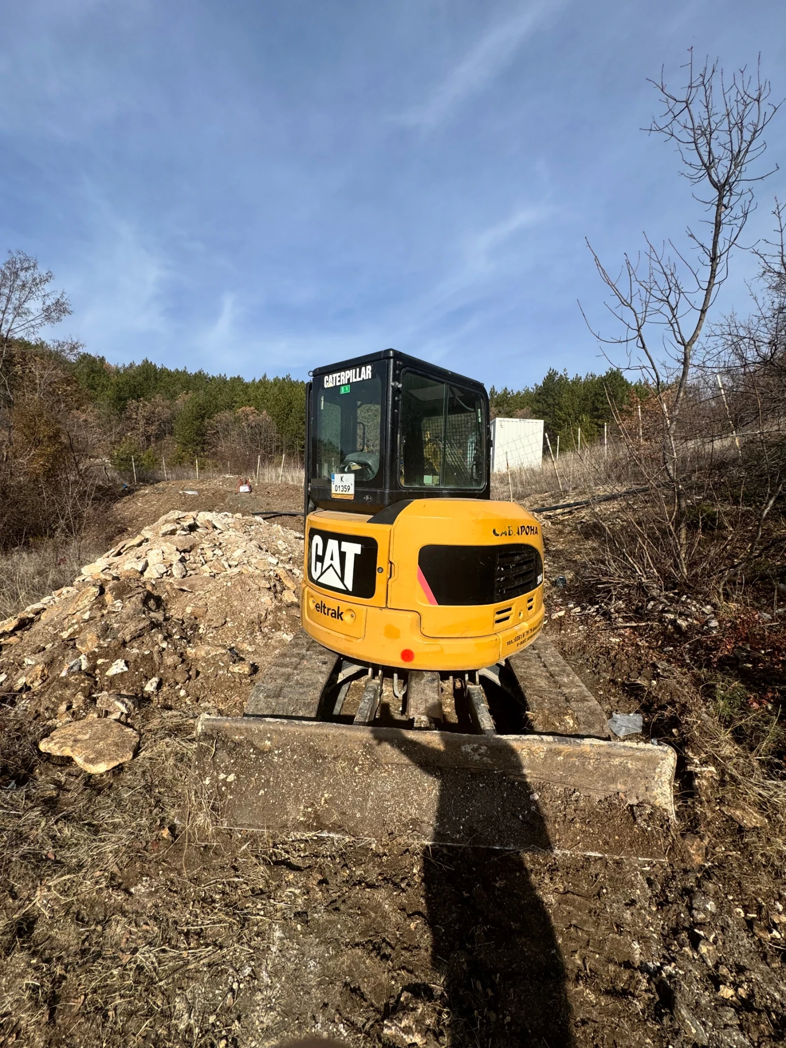 Багер Caterpillar 304C - изображение 3