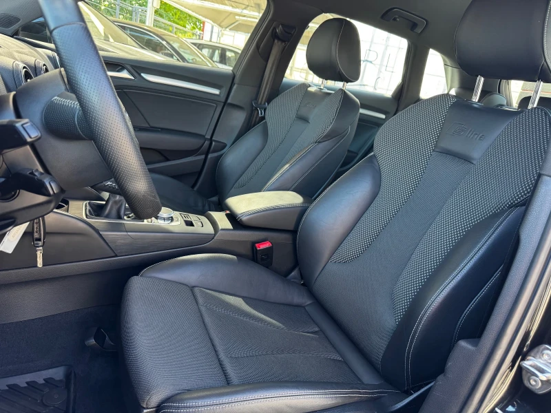 Audi A3 2.0TDI Sportback S-Line LED Distronic Lane Camera, снимка 11 - Автомобили и джипове - 51767615