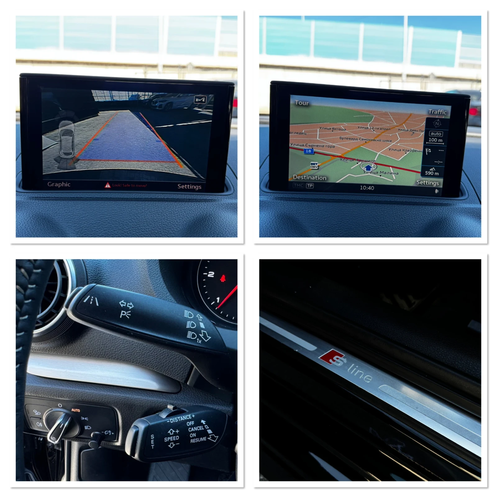 Audi A3 2.0TDI Sportback S-Line LED Distronic Lane Camera | Mobile.bg   15