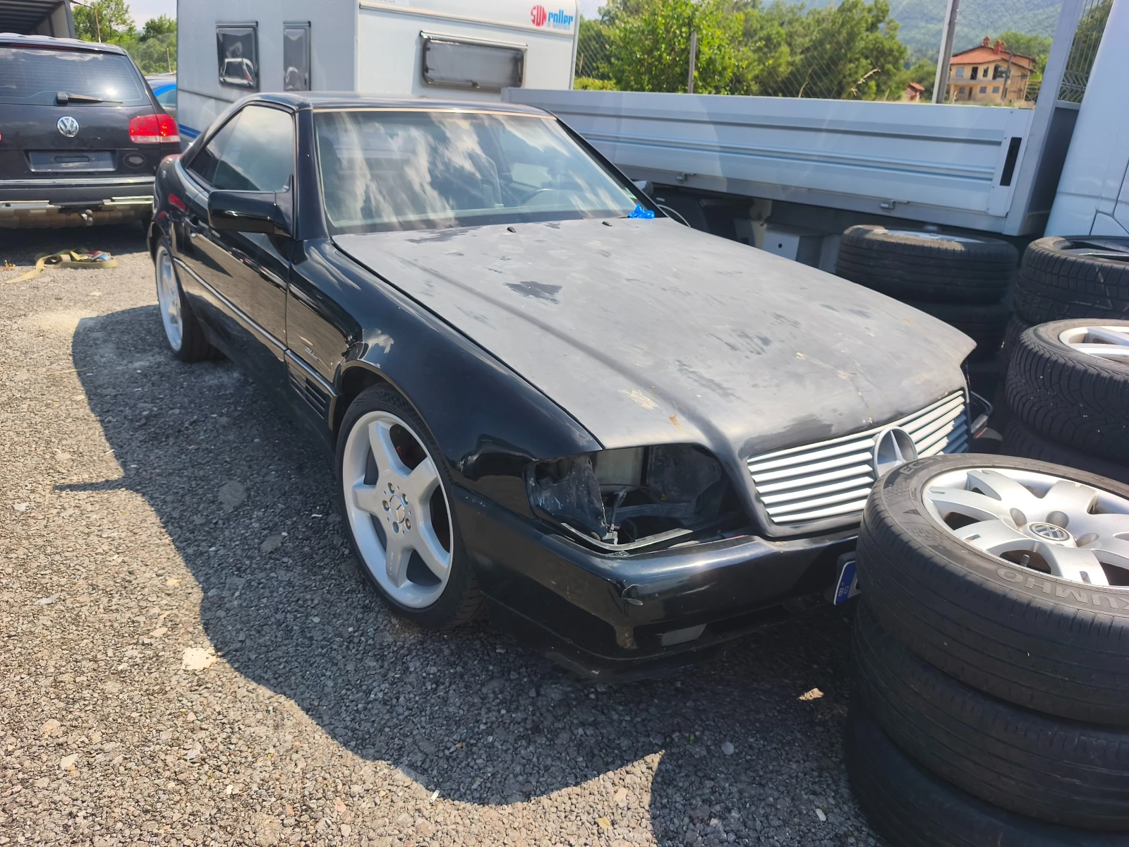 Mercedes-Benz SL 500, снимка 4 - Автомобили и джипове - 55061048