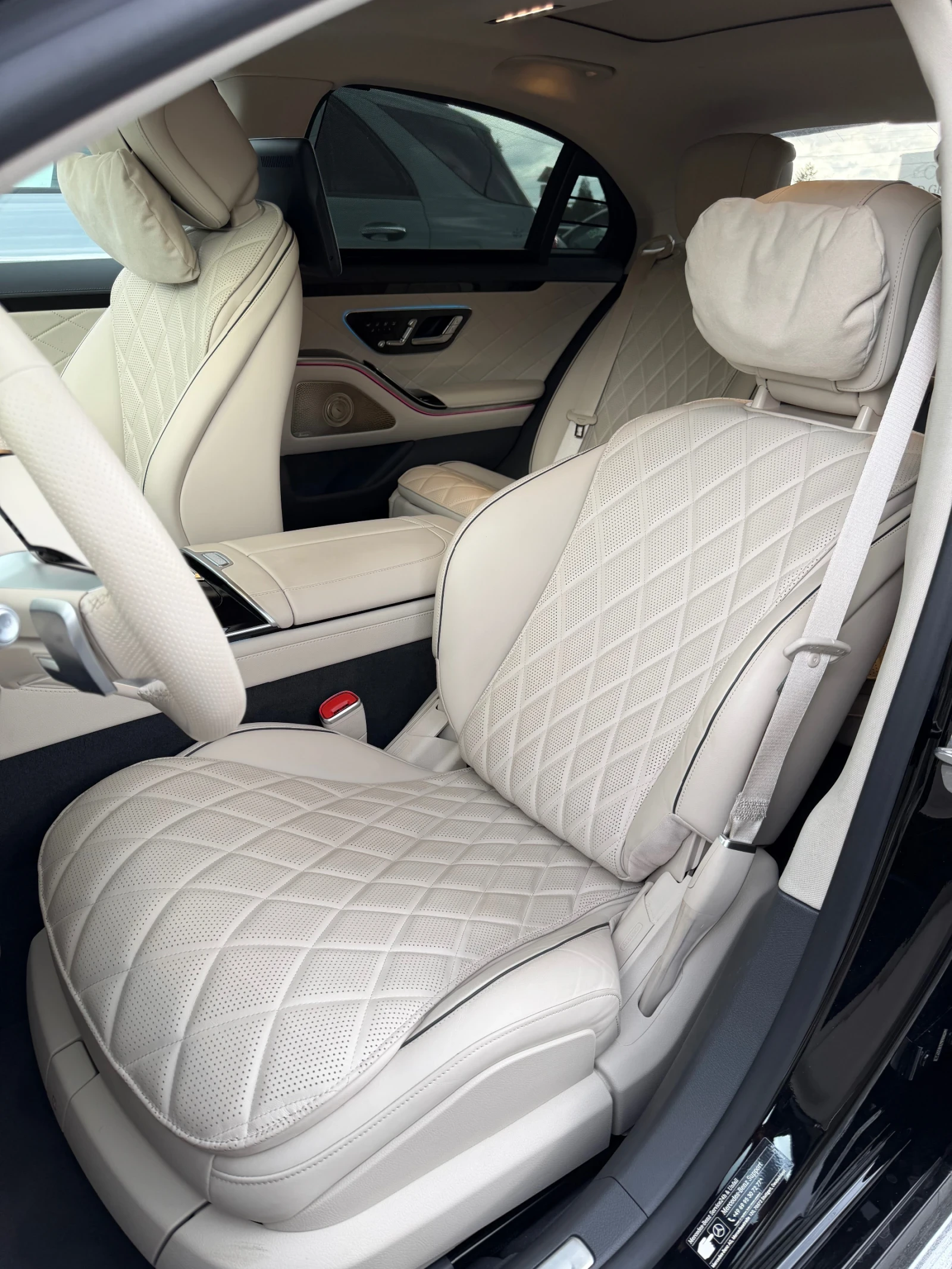 Mercedes-Benz S 580 4M Long AMG 360 First Class 3xTV, снимка 14 - Автомобили и джипове - 55193777