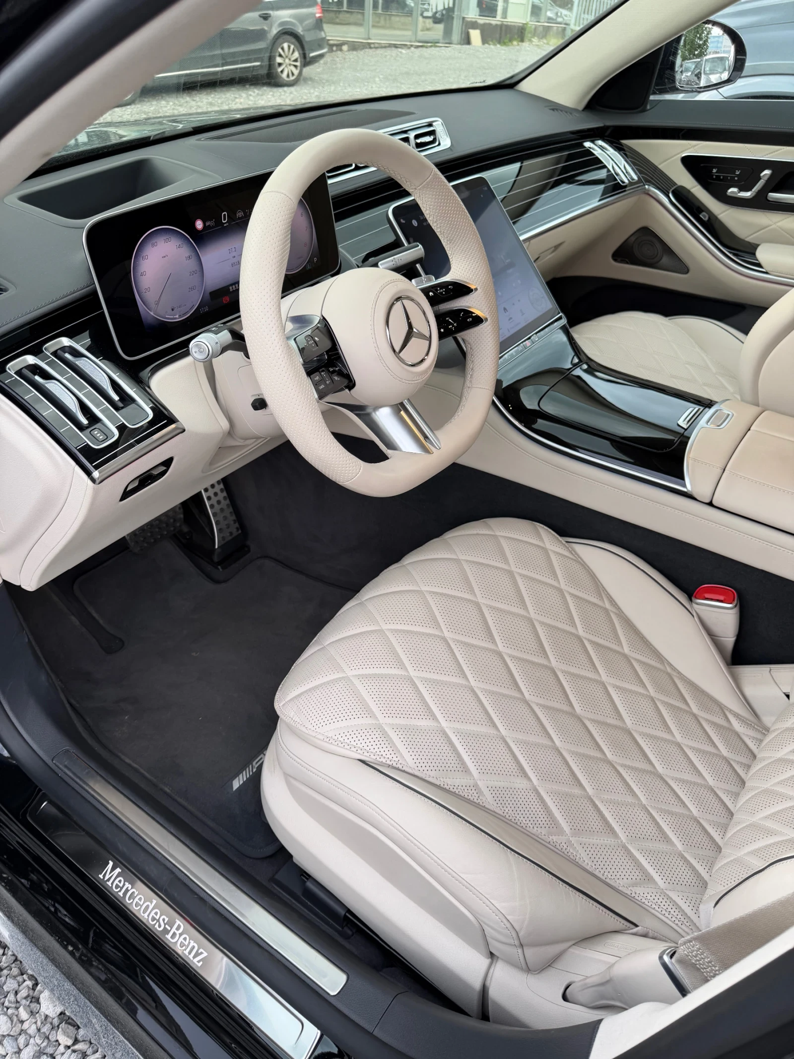 Mercedes-Benz S 580 4M Long AMG 360 First Class 3xTV, снимка 9 - Автомобили и джипове - 55193777
