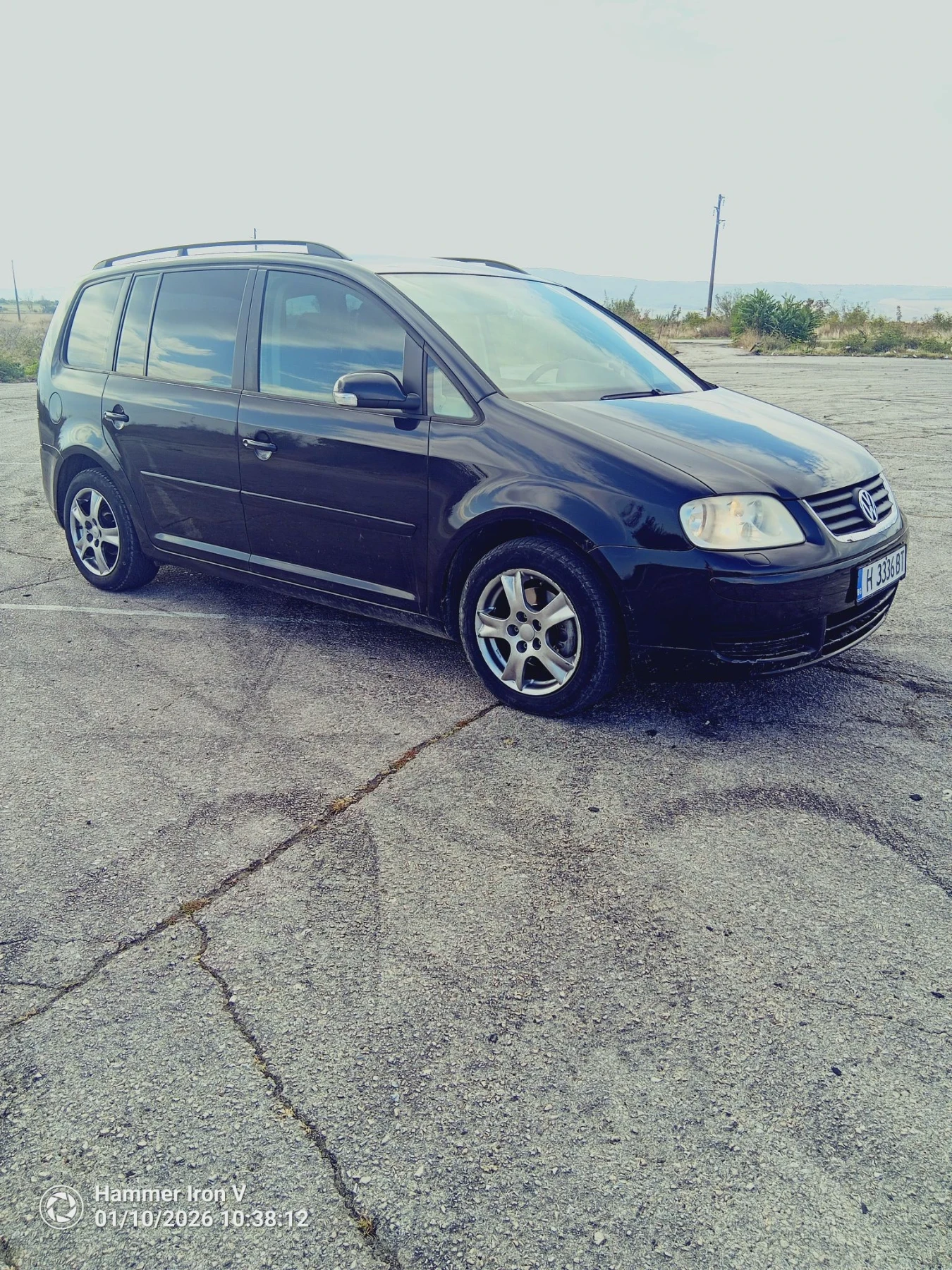 VW Touran 1.9 105 7 местен теглич