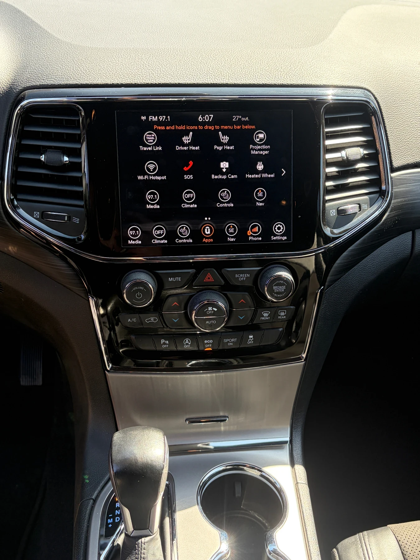 Jeep Grand cherokee LAREDO E 3.6 V6 AWD 8ZF, снимка 10 - Автомобили и джипове - 53917732