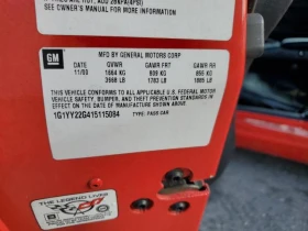 Chevrolet Corvette 5.7L 8 Rear-wheel drive - 9500 € / 18580.38 лв. - 87971210 7