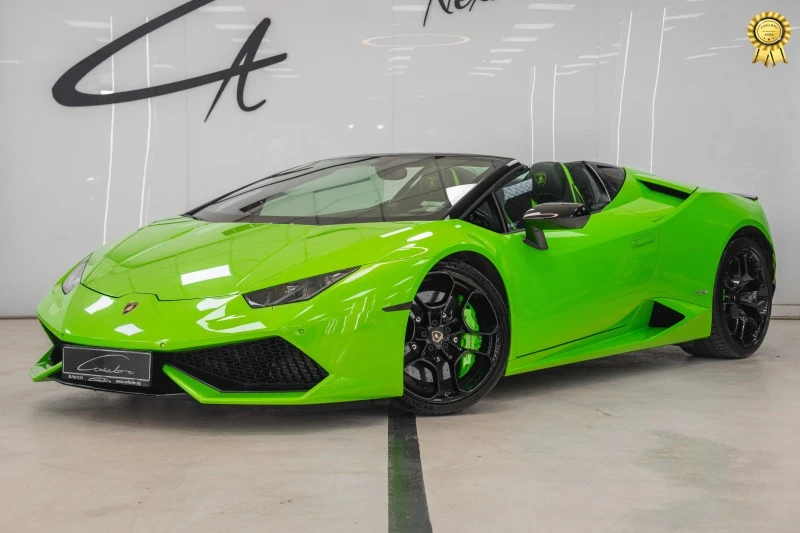 Lamborghini Huracan LP-610 Spyder 5.2 V10 AWD AKRAPOVIC, снимка 1 - Автомобили и джипове - 45948964