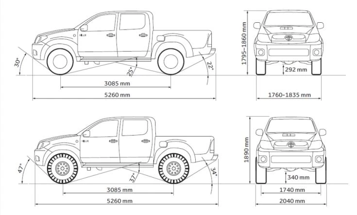 Toyota Hilux D4D, снимка 16 - Автомобили и джипове - 48971234