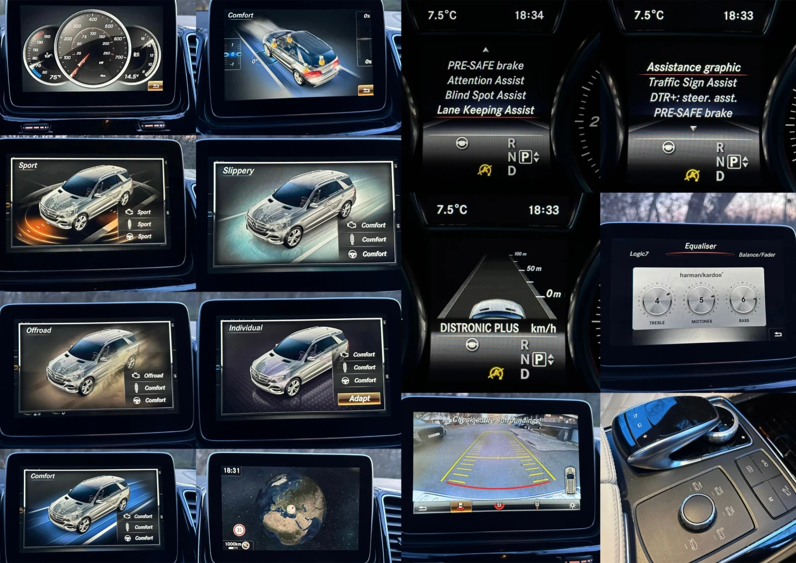 Mercedes-Benz GLE 350 d AMG * * EDITION 1 DESIGNO* * 9G FULL, снимка 13 - Автомобили и джипове - 53979213