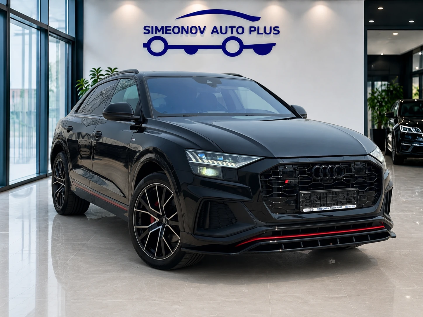 Audi Q8 SQ-Optic MATRIX CAM360 ПАНОРАМА ВАКУУМ ЦЕНА С ДДС, снимка 5 - Автомобили и джипове - 55720634