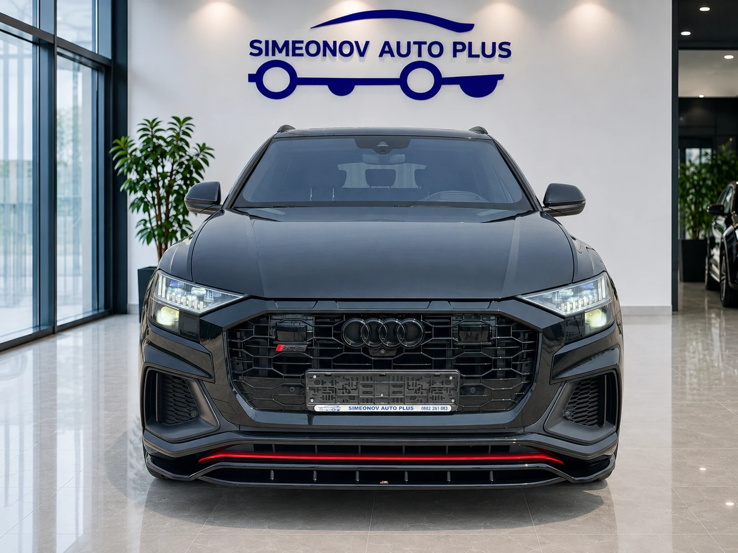 Audi Q8 SQ-Optic MATRIX CAM360 ПАНОРАМА ВАКУУМ ЦЕНА С ДДС, снимка 3 - Автомобили и джипове - 55720634