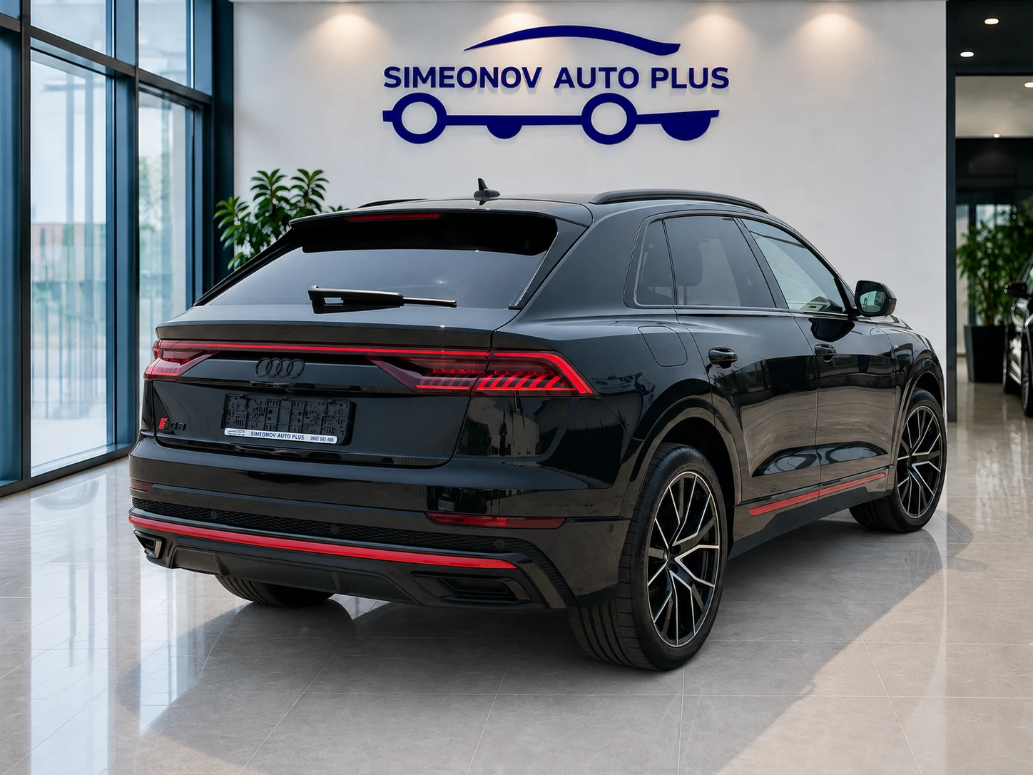 Audi Q8 SQ-Optic MATRIX CAM360 ПАНОРАМА ВАКУУМ ЦЕНА С ДДС, снимка 6 - Автомобили и джипове - 55720634