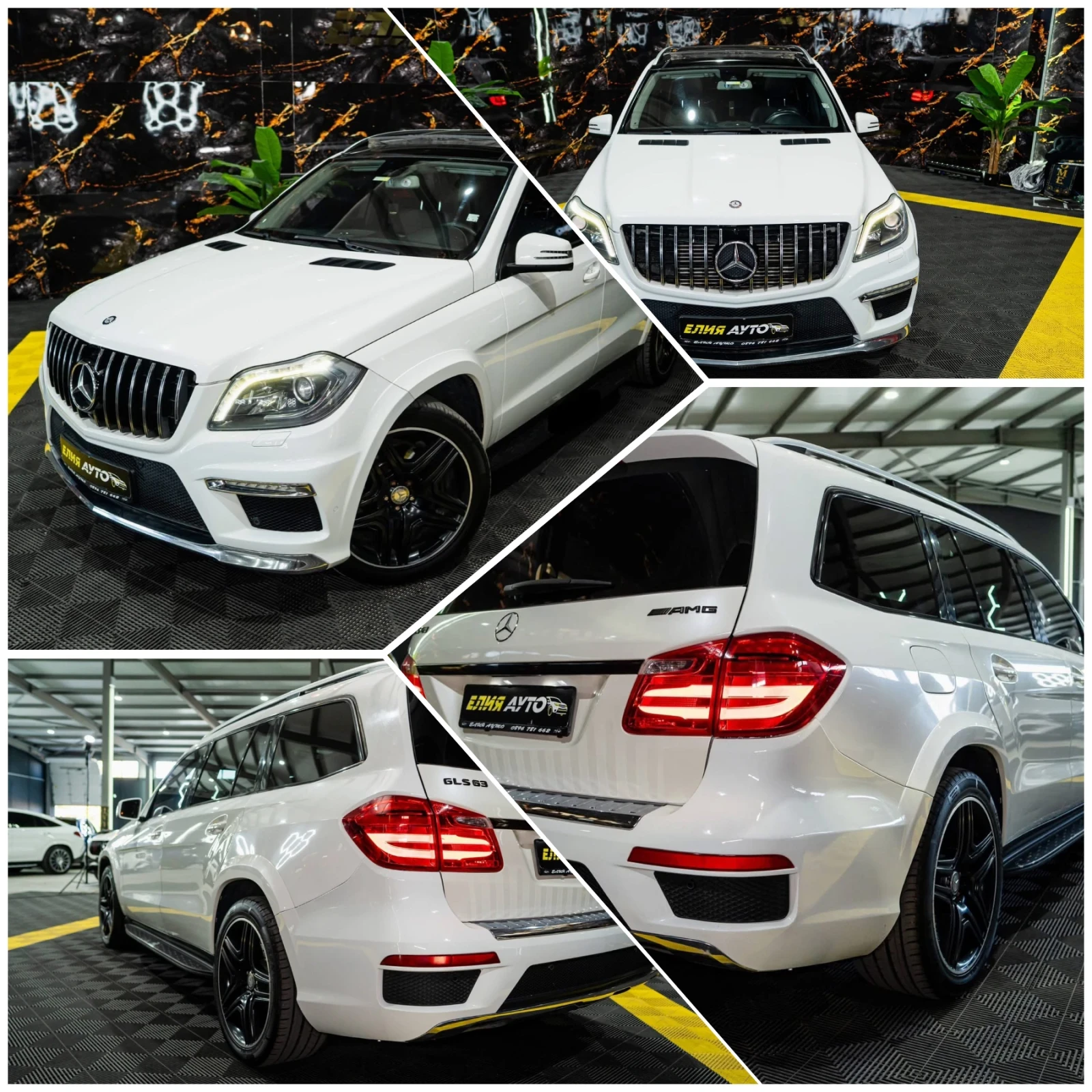 Mercedes-Benz GL 350 D 4MATIC AMG LINE 7-������ H&K ���� ������ 100%  | Mobile.bg � ����������� 17
