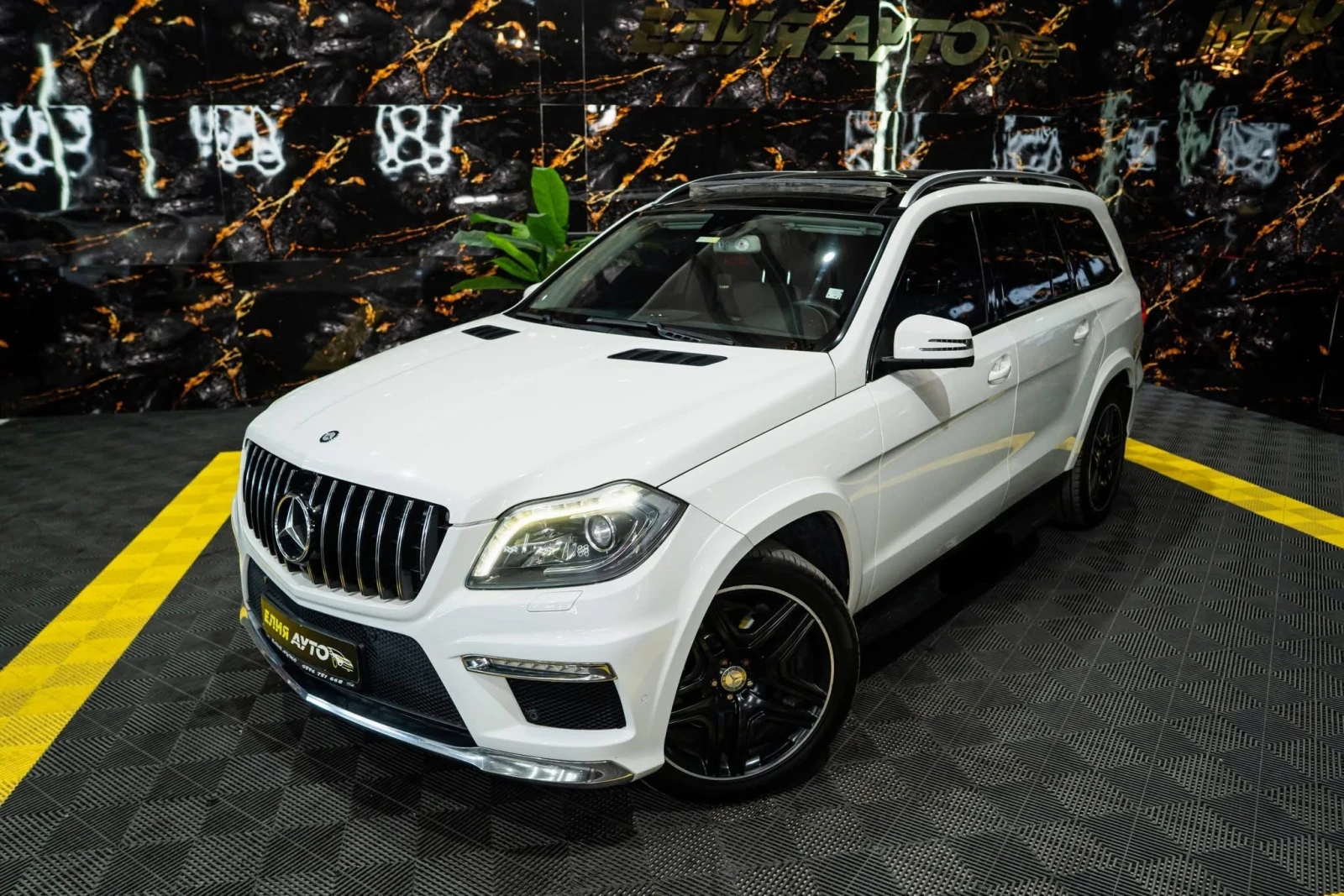 Mercedes-Benz GL 350 D 4MATIC AMG LINE 7-������ H&K ���� ������ 100%  | Mobile.bg � ����������� 4