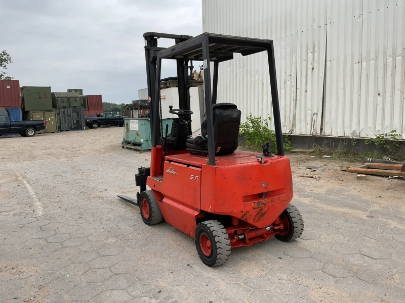 Електрокар Linde, снимка 3 - Индустриална техника - 52256495