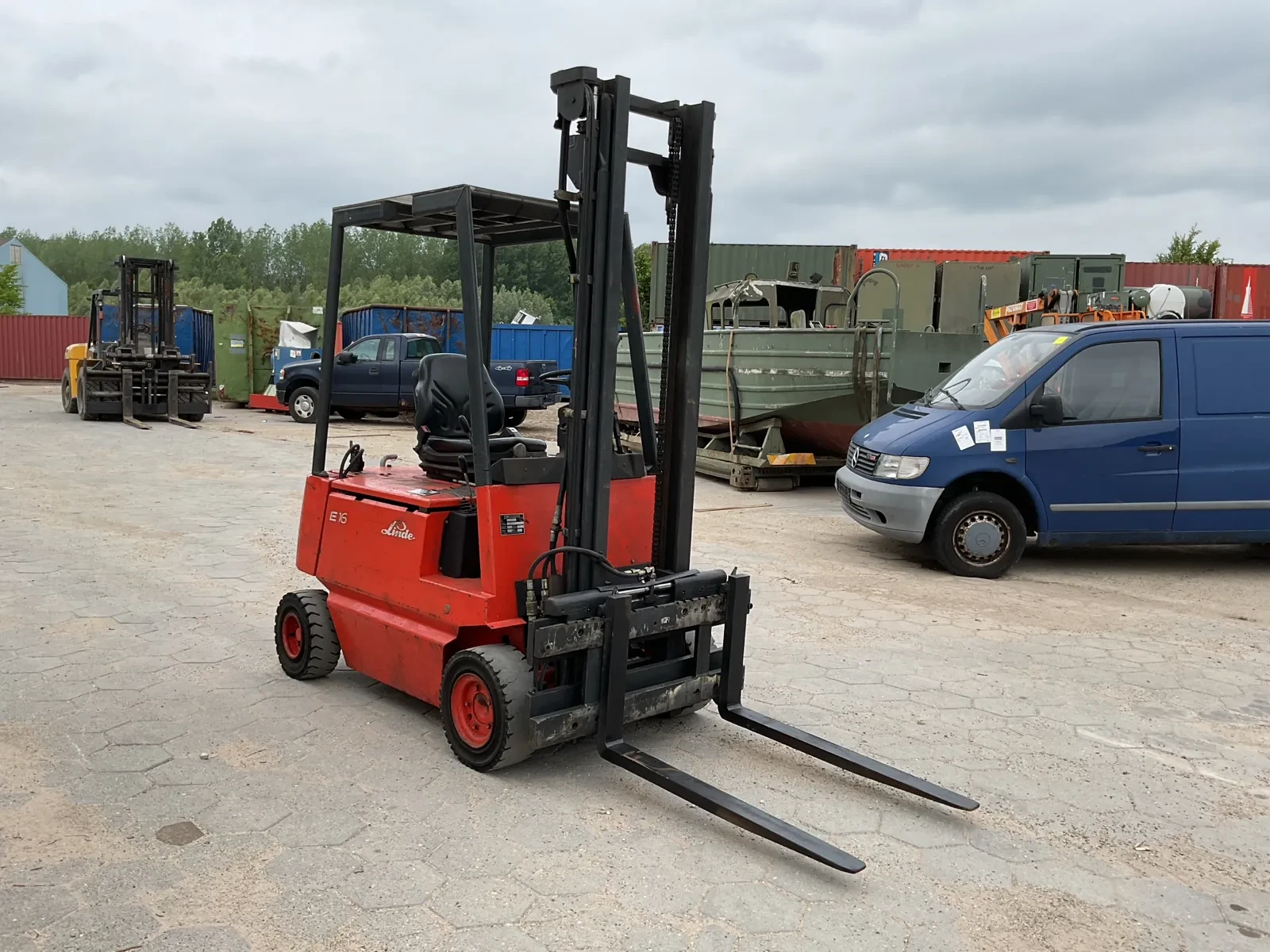 Електрокар Linde, снимка 1