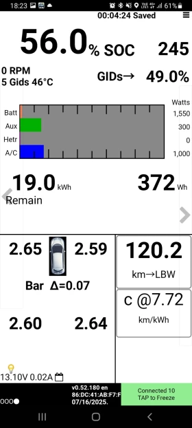 Обява за продажба на Nissan Leaf  40 kwh ~23 300 лв. - изображение 11