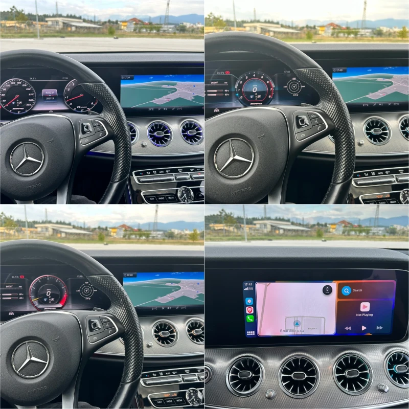 Mercedes-Benz E 350 d AMG DISTR+ /HEADUP/360/ПОДГР./ОБДУХ./PARK, снимка 13 - Автомобили и джипове - 48105087