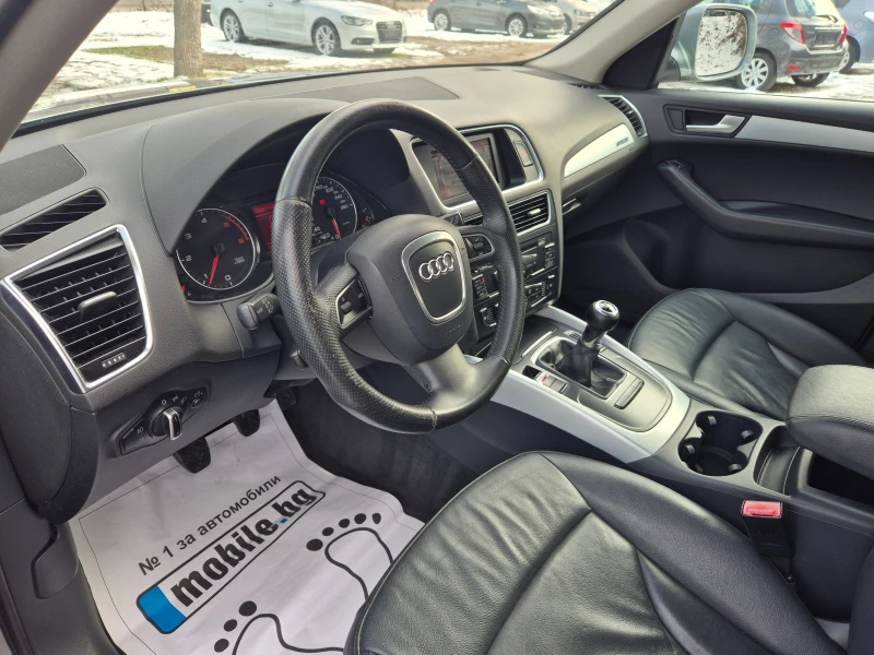 Audi Q5 2.0ТDI QUATTRO XENON  КОЖА 170к.с.4Х4 ВНОС ИТАЛИЯ , снимка 10 - Автомобили и джипове - 53043569