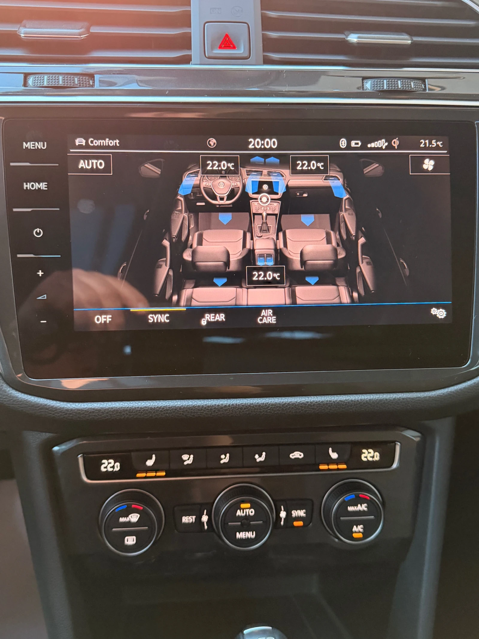 VW Tiguan 4Х4* 6+ 1Mеста* АВТОМОТИК* ПАНОРАМА* КОЖА* ПОДГРЕВ, снимка 7 - Автомобили и джипове - 54333211
