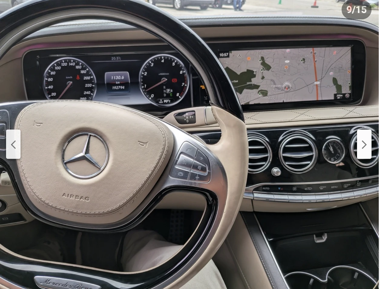 Mercedes-Benz S 500 AMG* PACK* DESIGNO* ПОДГРЕВ* ОБДУХВАНЕ* МАСАЖ* КАМ - изображение 6
