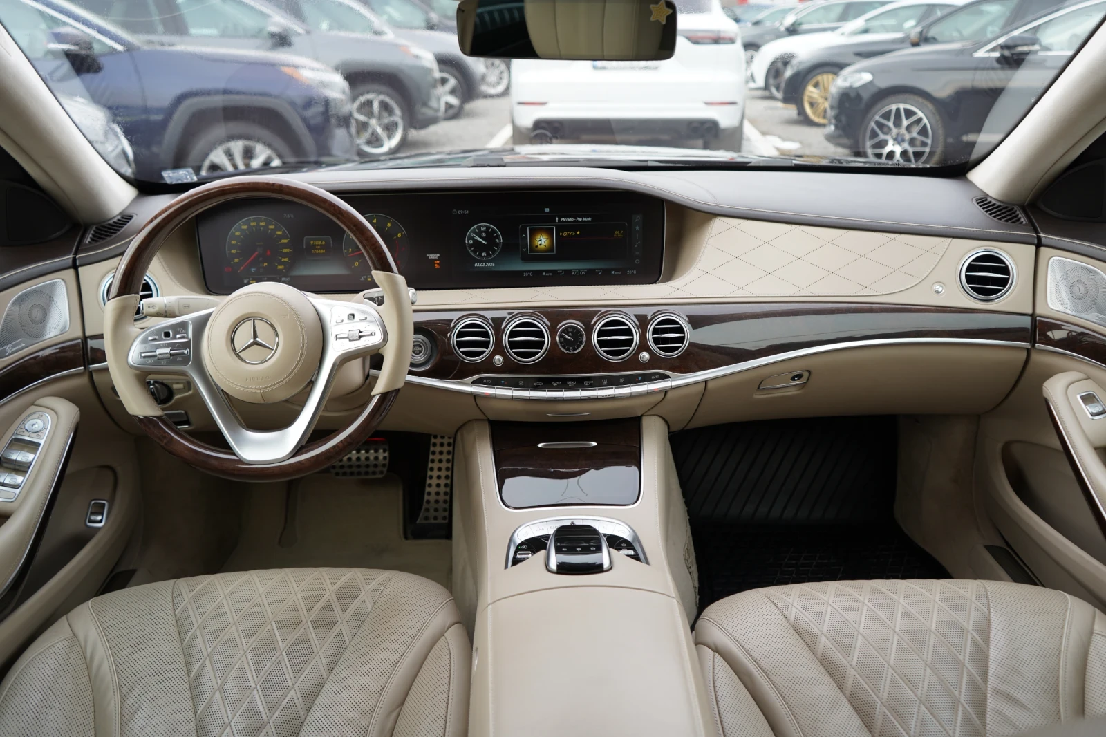 Mercedes-Benz S 560 AMG* 4M* Long* BURMESTER* DISTR* 3xTV* 4SEATS* KEY - изображение 10