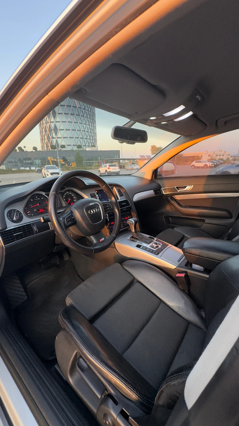 Audi A6 Дистроник-Стъклопакет, снимка 5 - Автомобили и джипове - 54529455