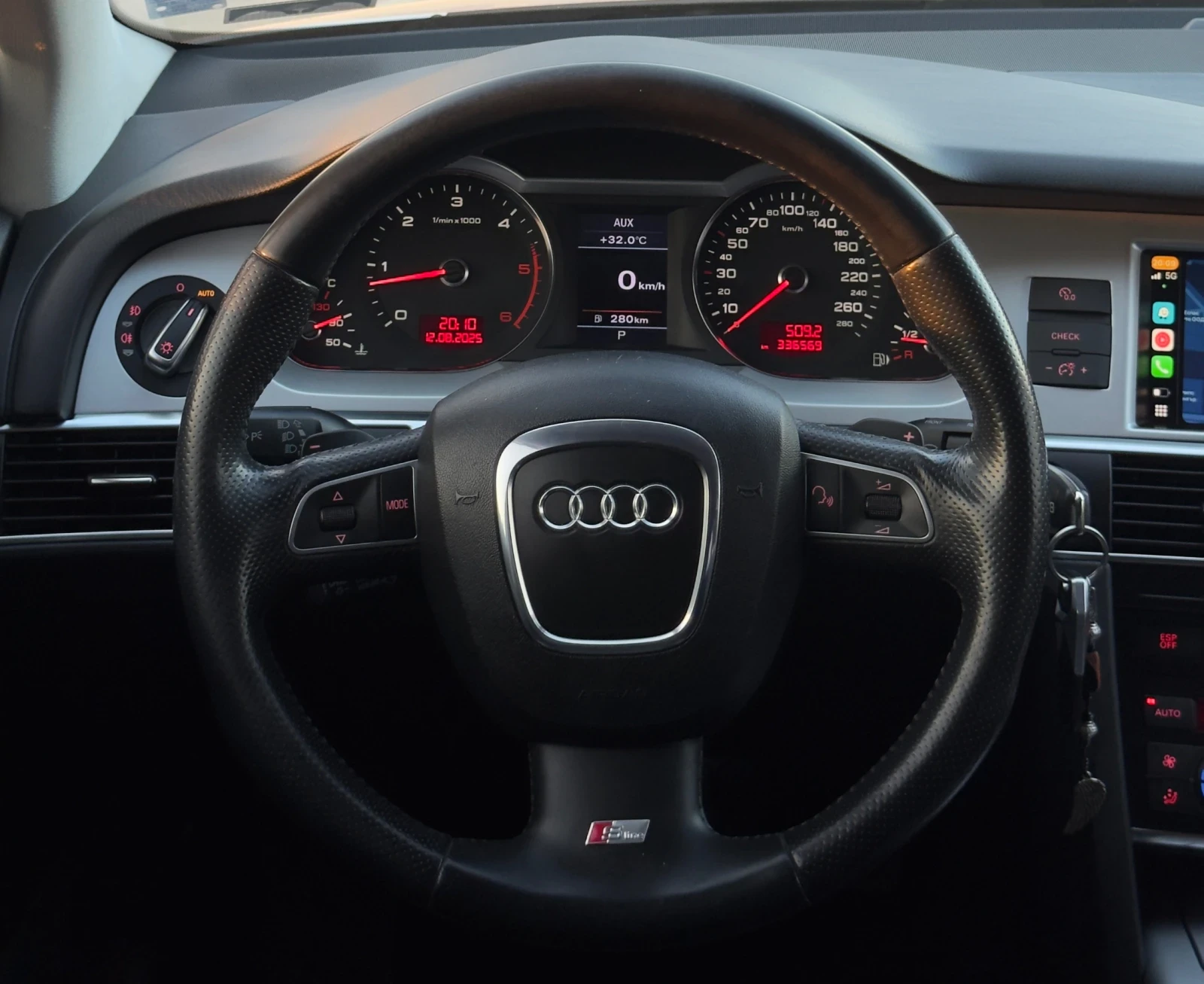 Audi A6 Дистроник-Стъклопакет, снимка 7 - Автомобили и джипове - 54529455