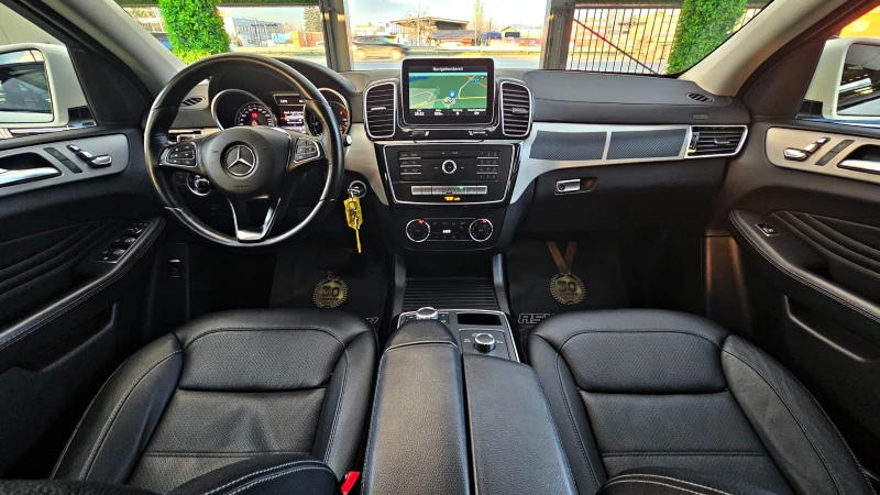 Mercedes-Benz GLE Coupe 350 6.3AMG/SHADOW LINE/GERMANY/9G/CAMERA/LIZ, снимка 9 - Автомобили и джипове - 52830498