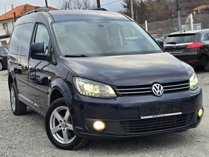 VW Caddy МАКСИ 2.0 TDI 140 К.С. 4Х4 АВТОМАТ / 7 МЕСТЕН , снимка 2 - Автомобили и джипове - 49002401