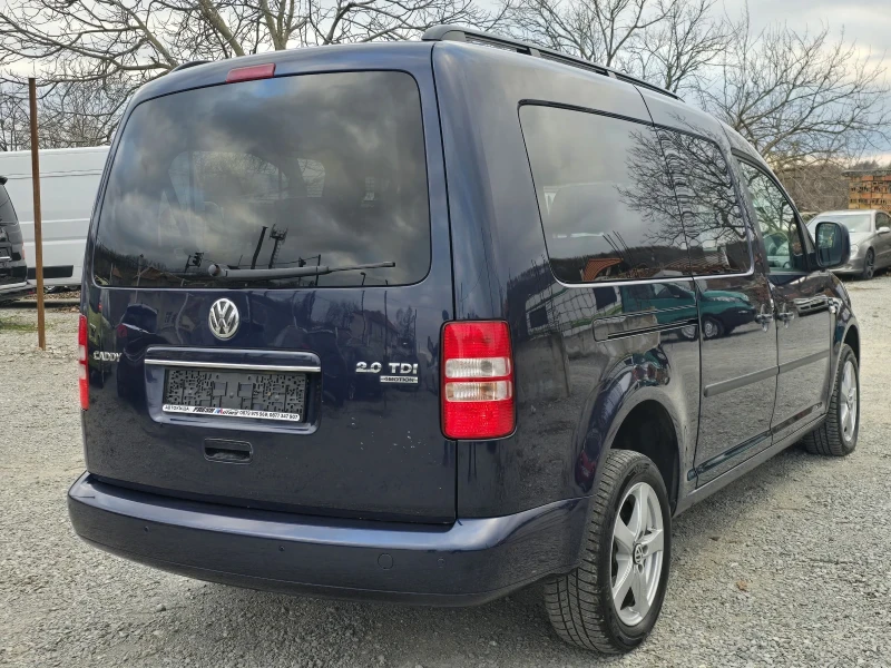 VW Caddy МАКСИ 2.0 TDI 140 К.С. 4Х4 АВТОМАТ / 7 МЕСТЕН , снимка 4 - Автомобили и джипове - 49002401