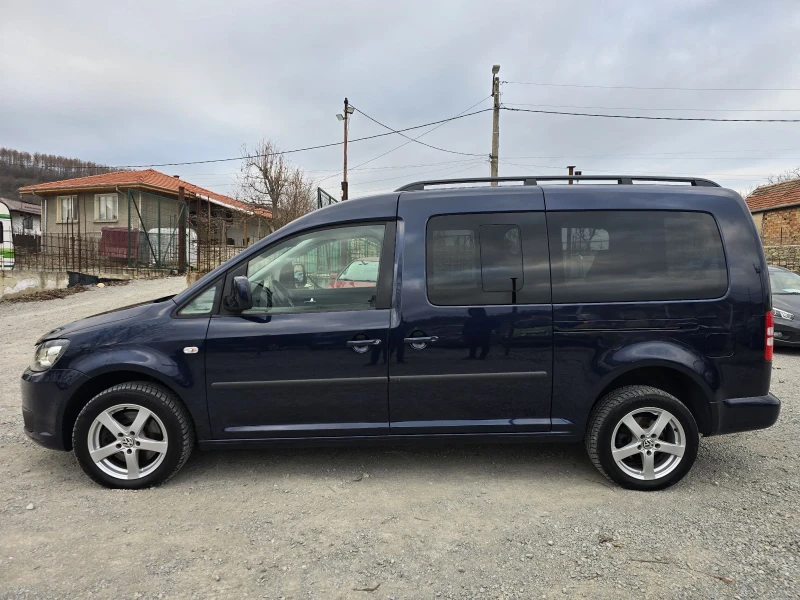 VW Caddy МАКСИ 2.0 TDI 140 К.С. 4Х4 АВТОМАТ / 7 МЕСТЕН , снимка 5 - Автомобили и джипове - 49002401