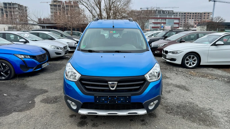 Dacia Dokker 1.2i 4цил.Внос Швейцария!PDC, Tel, NAVI, Обслужена, снимка 2 - Автомобили и джипове - 49299414