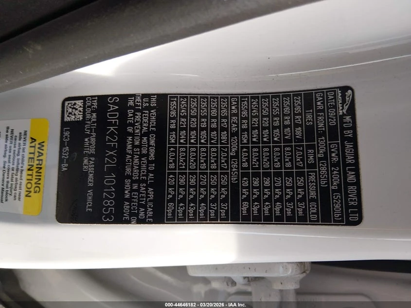 Jaguar E-pace 2.0l P250 Awd Automatic, снимка 9 - Автомобили и джипове - 54242503