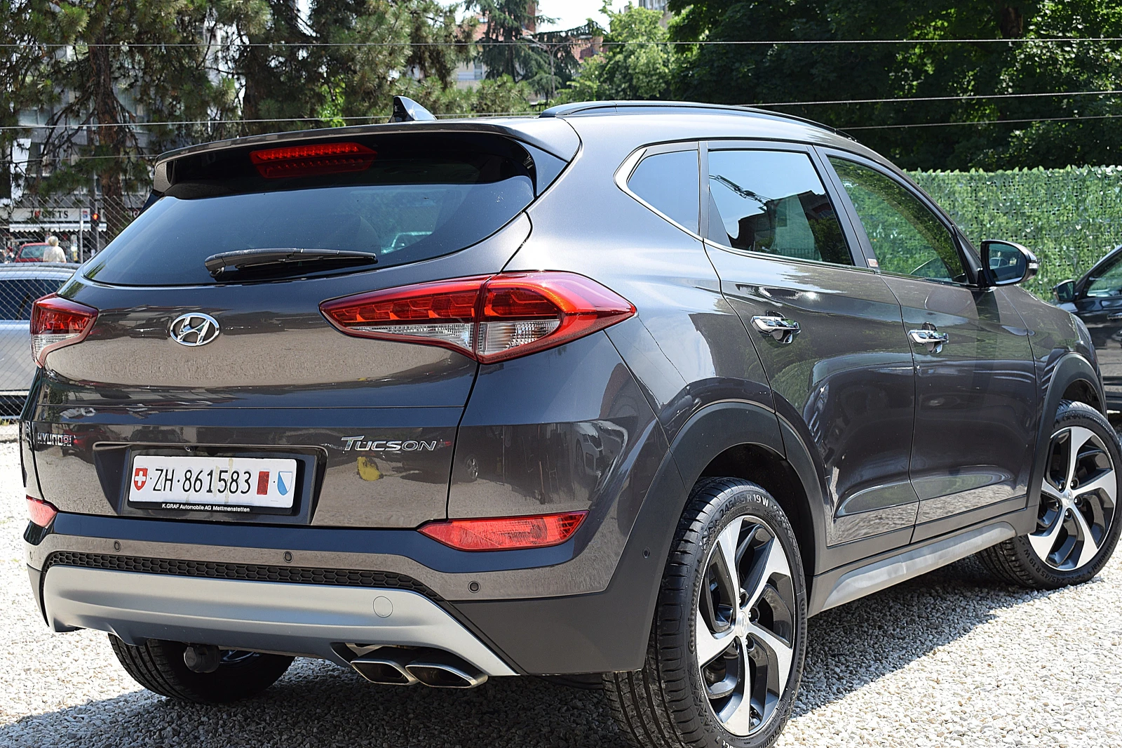 Hyundai Tucson 2.0ШВЕЙЦАРИЯ/VERTEX/4x4/АВТОМАТИК/ОБДУХВАНЕ/КАМЕРА, снимка 6 - Автомобили и джипове - 54806176