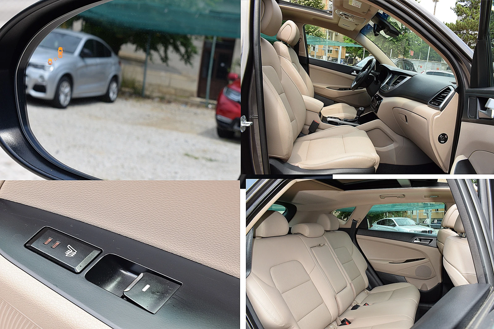 Hyundai Tucson 2.0ШВЕЙЦАРИЯ/VERTEX/4x4/АВТОМАТИК/ОБДУХВАНЕ/КАМЕРА, снимка 17 - Автомобили и джипове - 54806176