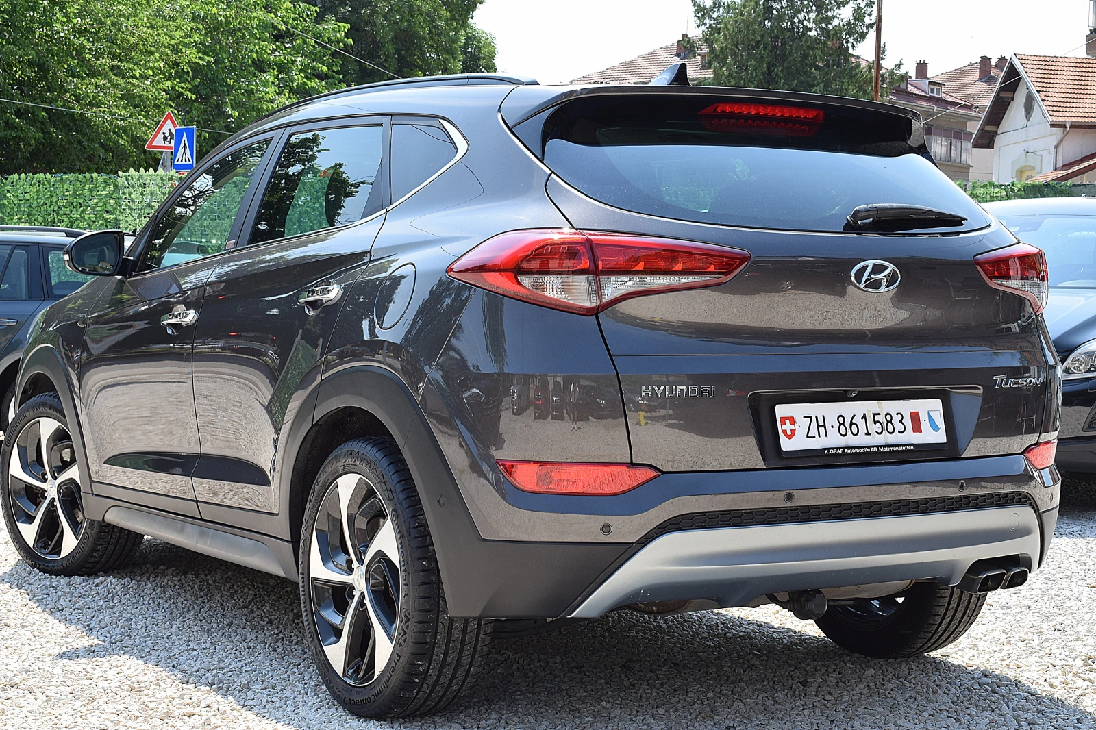 Hyundai Tucson 2.0ШВЕЙЦАРИЯ/VERTEX/4x4/АВТОМАТИК/ОБДУХВАНЕ/КАМЕРА, снимка 4 - Автомобили и джипове - 54806176