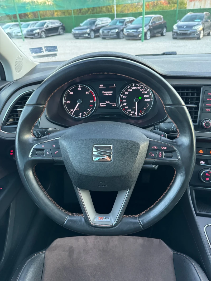 Seat Leon 2016г.2.0tdi, X-Perience, Автомат, снимка 14 - Автомобили и джипове - 52110412
