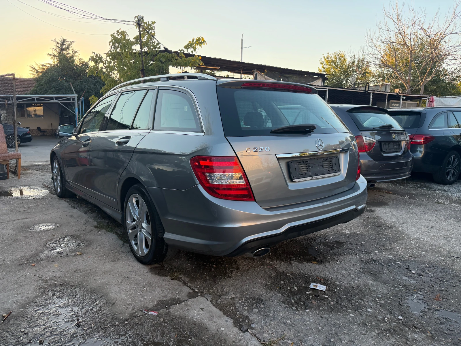 Mercedes-Benz C 220 CDI 170HP AVTOMAT AMG FACE KOJA NAVI FUUL NOV 2014, снимка 6 - Автомобили и джипове - 56075311