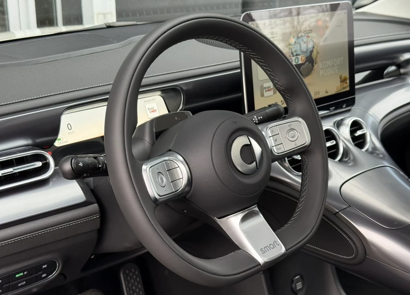 Smart #3 PRO+ * PANO* MEMORY* 360CAM* KEYLESS* , снимка 9 - Автомобили и джипове - 56488496