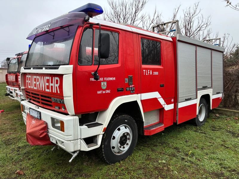 Steyr 13s21 4x4 3БР ПОЖАРНИ, снимка 6 - Камиони - 52990176