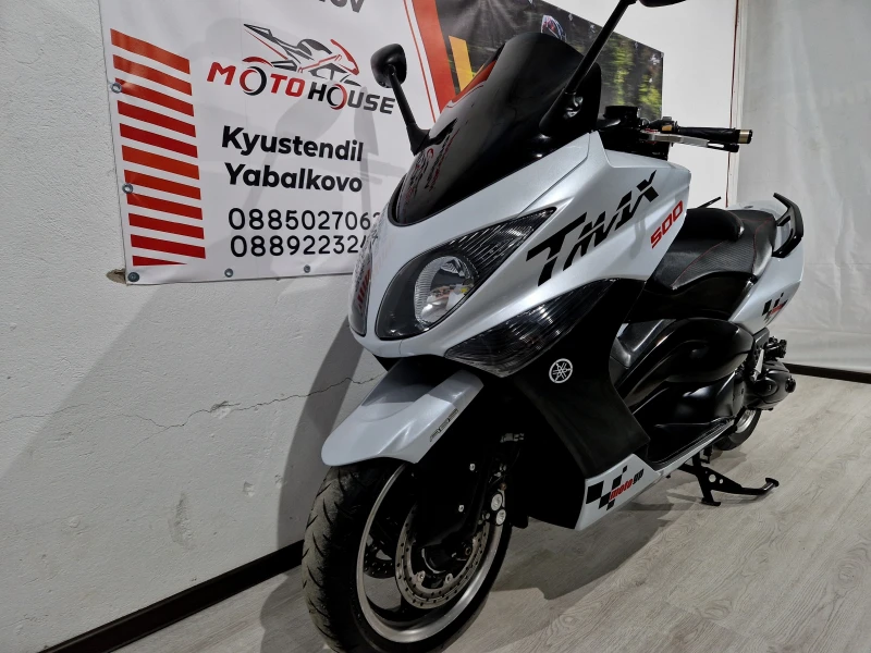 Yamaha T-max 500cci2011г.! !ABS! !WhiteMAX anniversary MALOSSI , снимка 6 - Мотоциклети и мототехника - 50512838