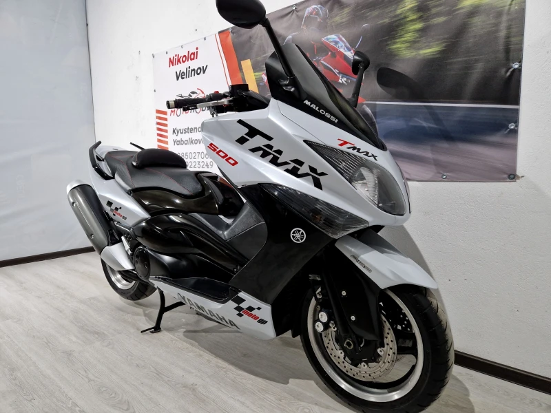 Yamaha T-max 500cci2011г.! !ABS! !WhiteMAX anniversary MALOSSI , снимка 10 - Мотоциклети и мототехника - 50512838