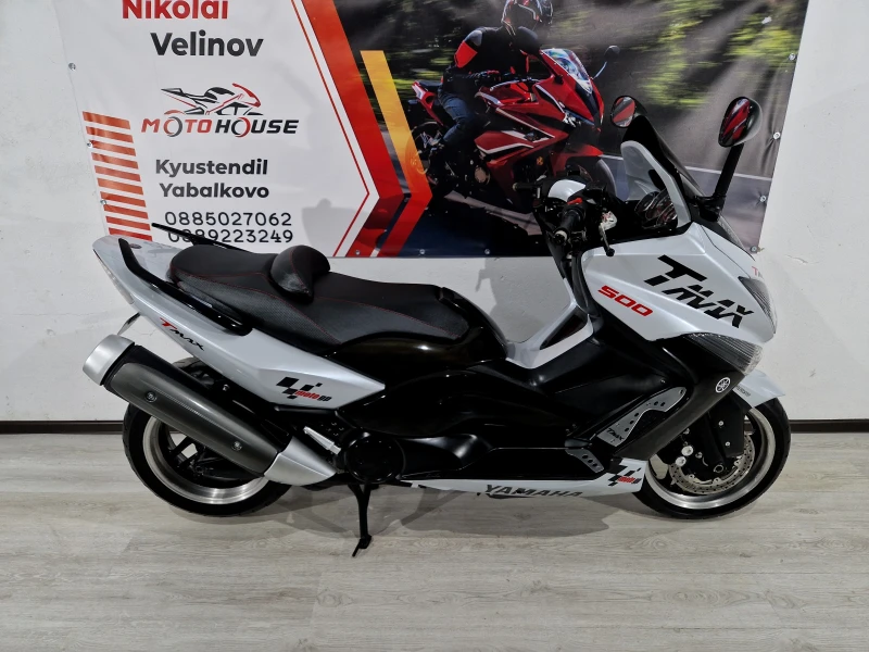 Yamaha T-max 500cci2011г.! !ABS! !WhiteMAX anniversary MALOSSI , снимка 8 - Мотоциклети и мототехника - 50512838