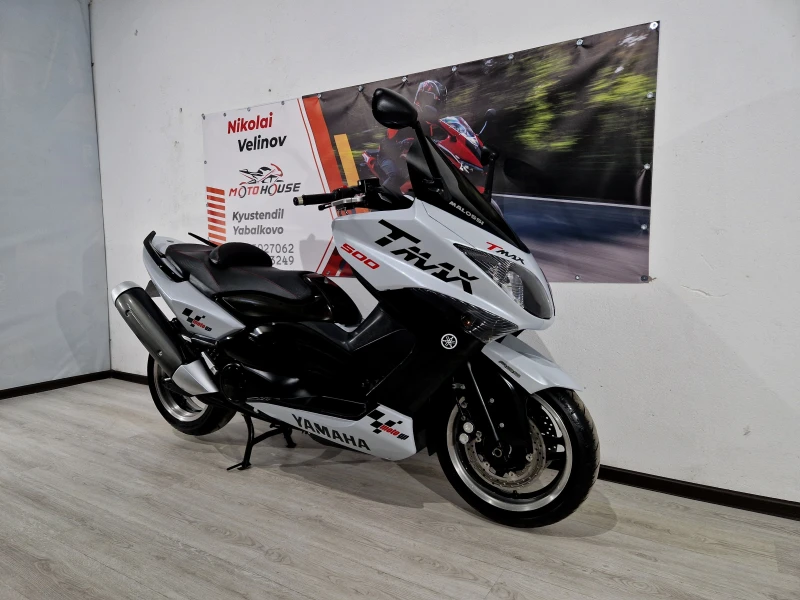 Yamaha T-max 500cci2011г.! !ABS! !WhiteMAX anniversary MALOSSI , снимка 9 - Мотоциклети и мототехника - 50512838