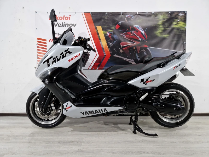 Yamaha T-max 500cci2011г.! !ABS! !WhiteMAX anniversary MALOSSI , снимка 2 - Мотоциклети и мототехника - 50512838